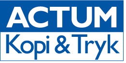 ACTUM Kopi & Tryk Logo